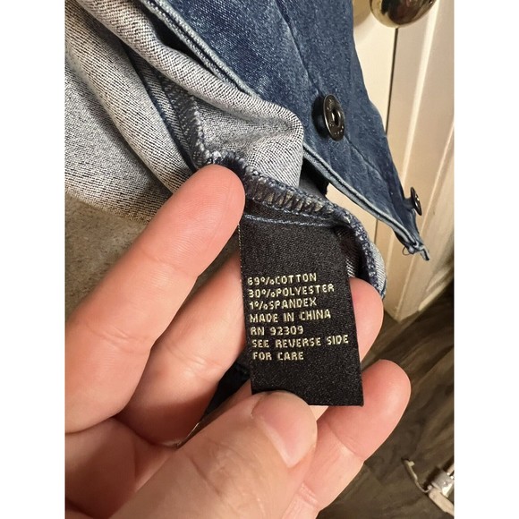 Diane Gilman Blue Jean Jacket - Picture 12 of 13